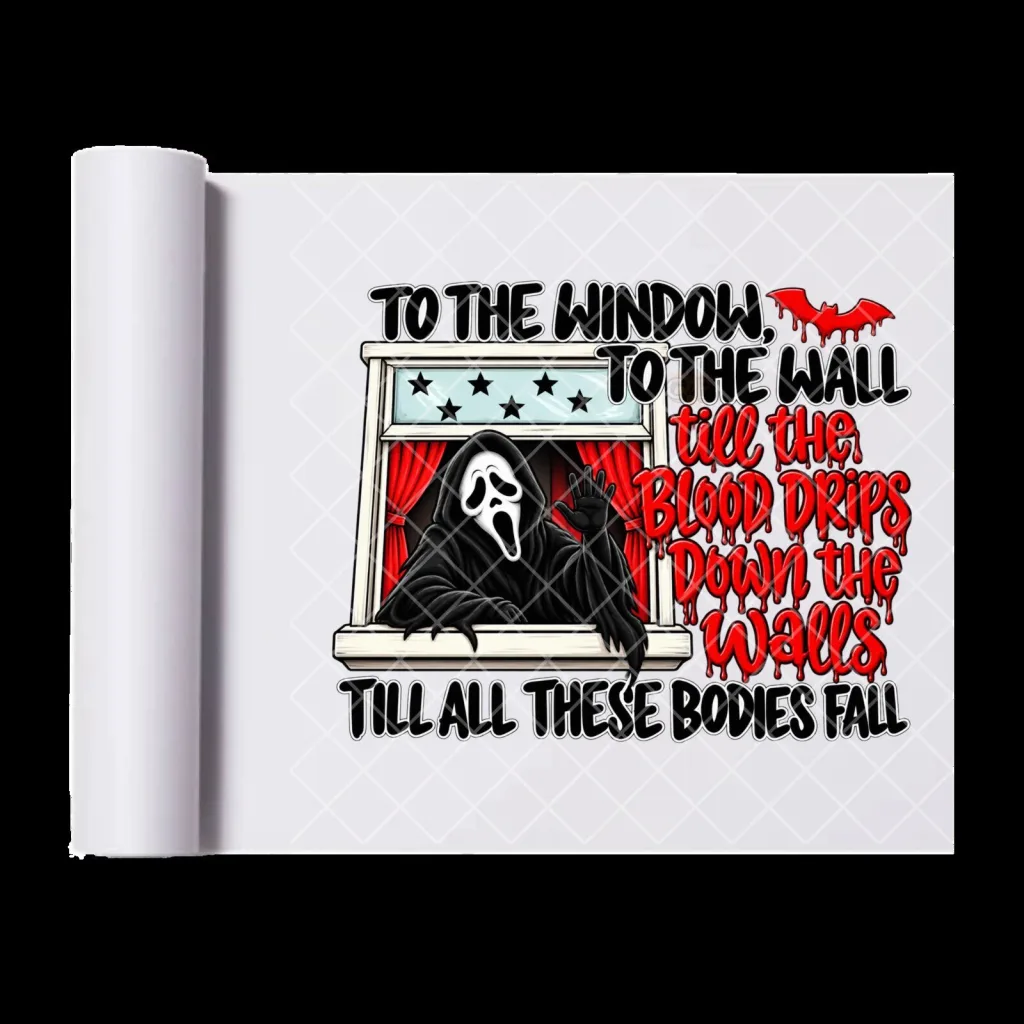 Scream Ghostface To The Window To The Wall Halloween Horror Movie T-Shirt Scream Ghostface To The Window To The Wall Halloween Horror Movie T-Shirt