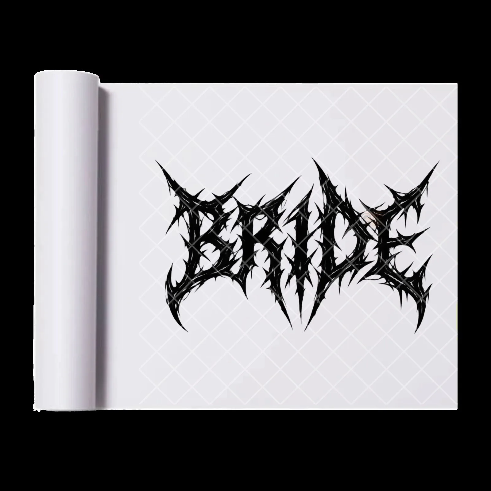 Heavy Metal Bride Bachelorette Party Iron-On Heat Transfer Decal