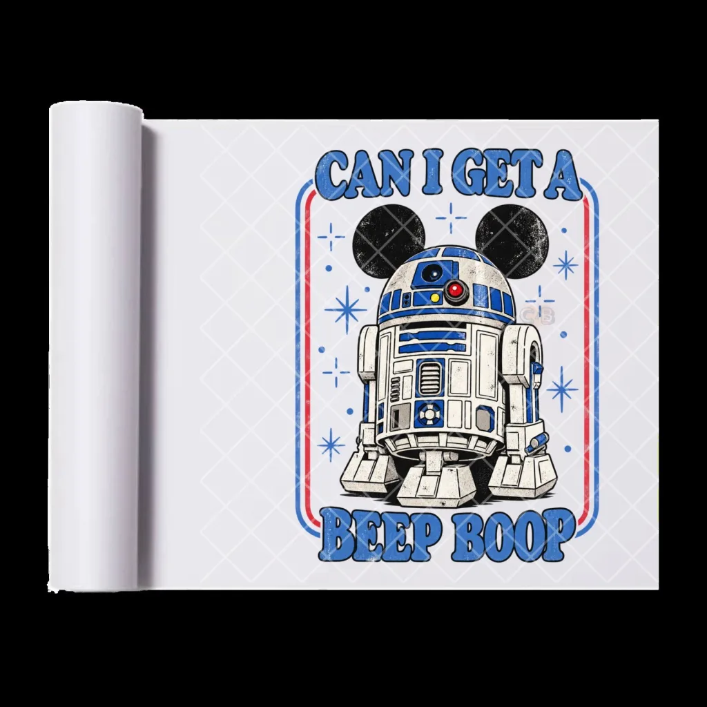 Star Wars R2-D2 Mickey Mouse Ears Can I Get A Beep Boop Graphic T-Shirt Star Wars R2-D2 Mickey Mouse Ears Can I Get A Beep Boop Graphic T-Shirt